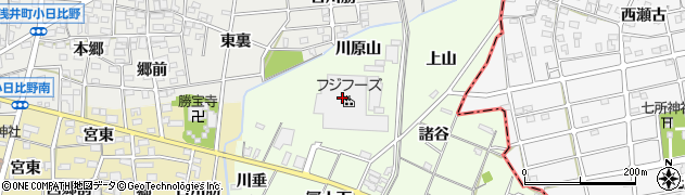 フジフーズ株式会社　名古屋工場周辺の地図