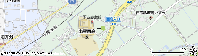 宝塚古墳周辺の地図