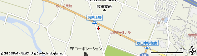 仙郷周辺の地図