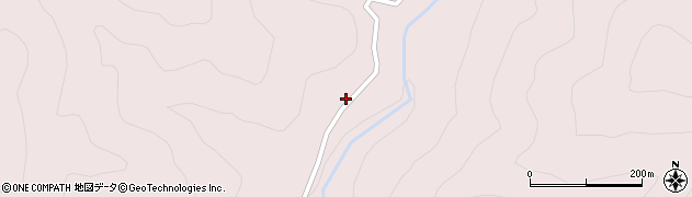 岐阜県恵那市上矢作町飯田洞1979周辺の地図