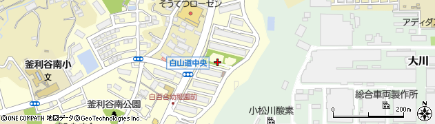 釜利谷坂本公園周辺の地図