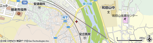 和田山町森林組合周辺の地図