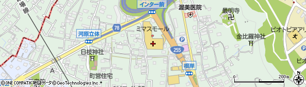 魚がし鮨流れ鮨大井松田店周辺の地図