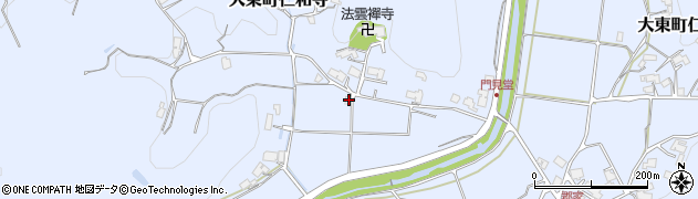 島根県雲南市大東町仁和寺406周辺の地図