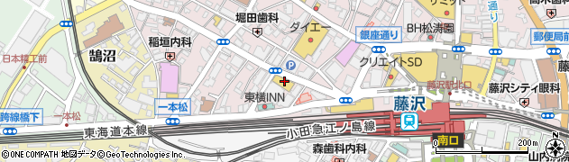 ホビーオフ　藤沢店周辺の地図