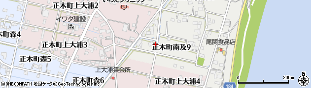 岐阜県羽島市正木町南及9丁目73周辺の地図