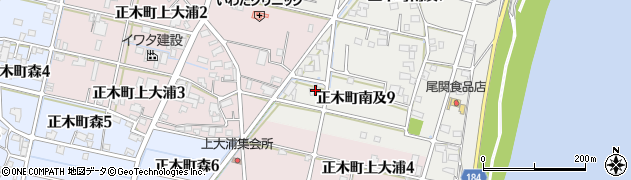 岐阜県羽島市正木町南及9丁目72周辺の地図