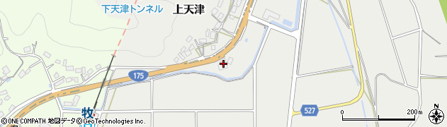 京都府福知山市上天津1118周辺の地図