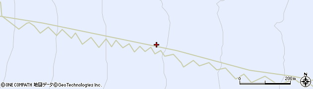 須山口登山道(現御殿場口登山道)周辺の地図
