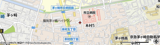 上ノ田公園周辺の地図