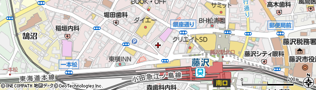 カルチャーＢＯＮＤＳ藤沢周辺の地図