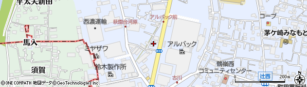 カレーハウスＣｏＣｏ壱番屋　茅ヶ崎萩園店周辺の地図