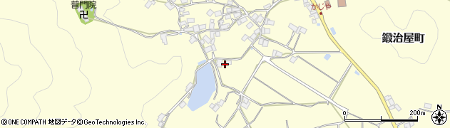 京都府綾部市鍛治屋町（家ノ下）周辺の地図
