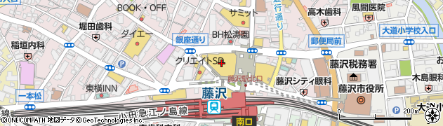 成城石井さいか屋藤沢店周辺の地図