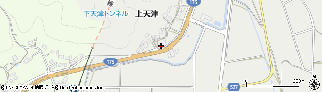 京都府福知山市上天津1980周辺の地図
