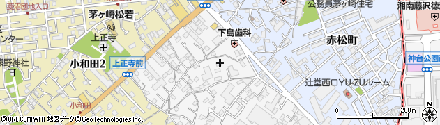 神奈川県茅ヶ崎市本宿町3周辺の地図