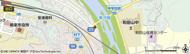 兵庫県朝来市和田山町駅北2周辺の地図