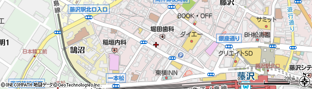 松壱家 藤沢本店周辺の地図