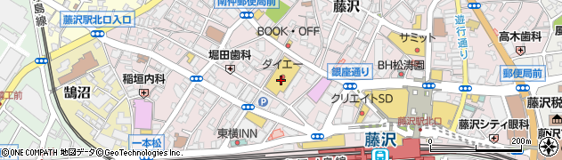クリーニングショップサニーダイエー藤沢店周辺の地図