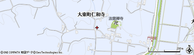 島根県雲南市大東町仁和寺355周辺の地図