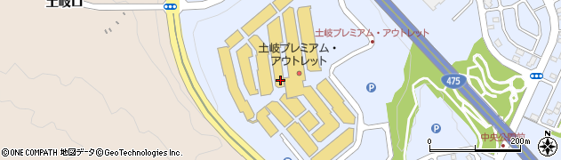 飛騨高山らーめん吉田屋 土岐プレミアムアウトレット店周辺の地図