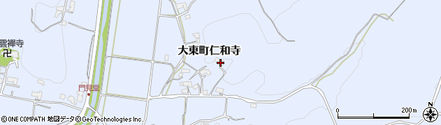 島根県雲南市大東町仁和寺1269周辺の地図