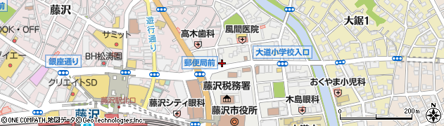 協和コンタクト藤沢店周辺の地図