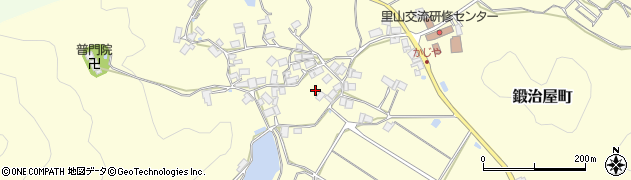 京都府綾部市鍛治屋町（前地）周辺の地図