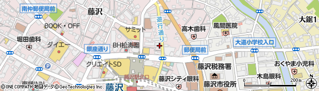 湘南藤沢形成外科クリニックR周辺の地図