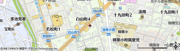 ガリバー１９号多治見店周辺の地図