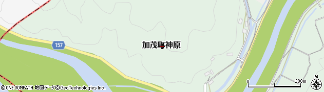 島根県雲南市加茂町神原周辺の地図