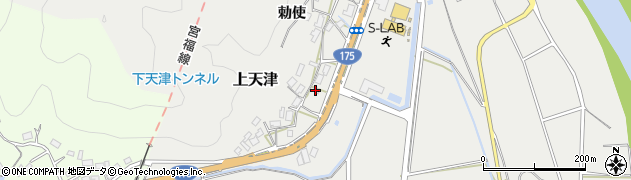 京都府福知山市上天津1968周辺の地図