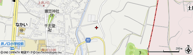 神奈川県中井町（足柄上郡）井ノ口周辺の地図