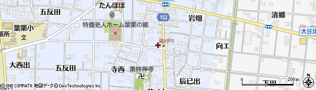 愛知県一宮市島村六反田175周辺の地図