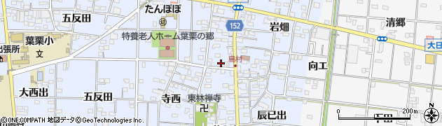 愛知県一宮市島村六反田174周辺の地図