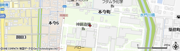 岐阜県大垣市本今町1682周辺の地図