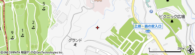 神奈川県横浜市栄区上郷町周辺の地図