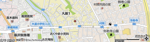 ヘルパーステーション ハッピーネットワーク湘南周辺の地図