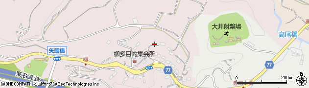 神奈川県大井町（足柄上郡）柳周辺の地図