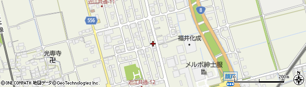滋賀硝子株式会社　近江町店周辺の地図