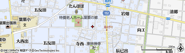 愛知県一宮市島村六反田138周辺の地図