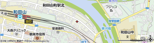 兵庫県朝来市和田山町駅北周辺の地図