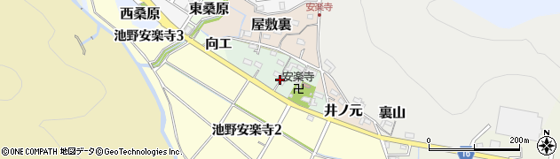 愛知県犬山市仲畑周辺の地図
