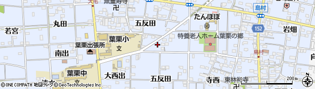 愛知県一宮市島村六反田74周辺の地図