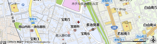 志門周辺の地図