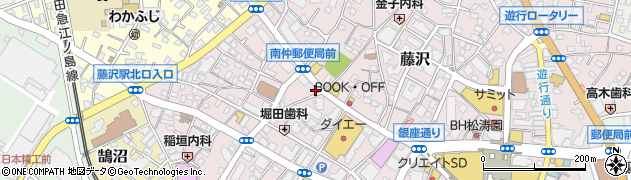 らあめん花月嵐藤沢北口店周辺の地図