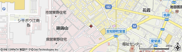 愛知県江南市飛高町泉199周辺の地図
