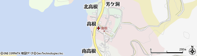 愛知県犬山市高根周辺の地図