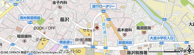 神奈川県藤沢市藤沢607周辺の地図