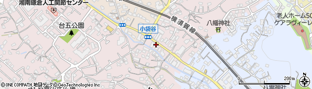 神奈川県鎌倉市台1520周辺の地図
